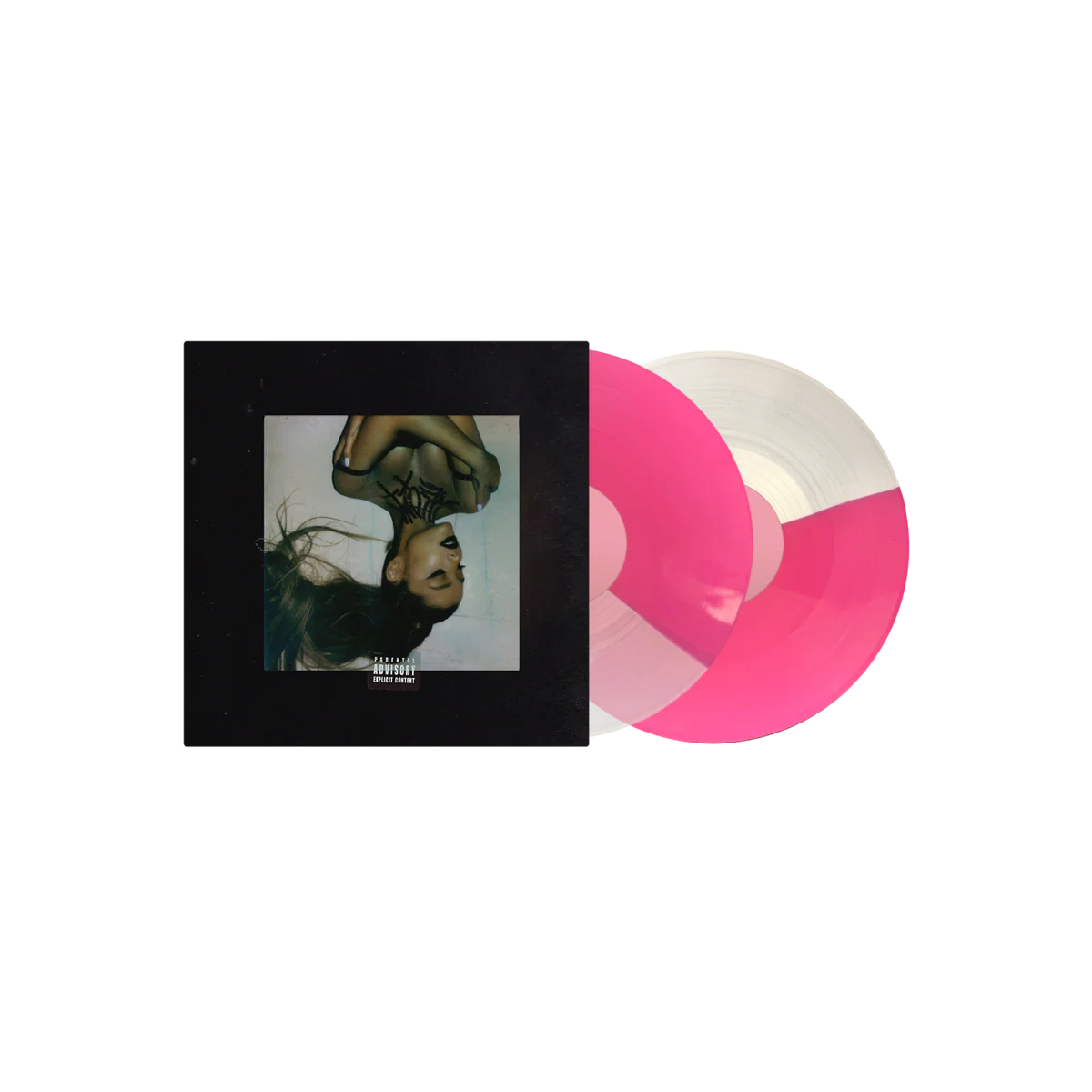 Ariana Grande - Thank U, Next (Pink & Clear Split 2LP Vinyl)