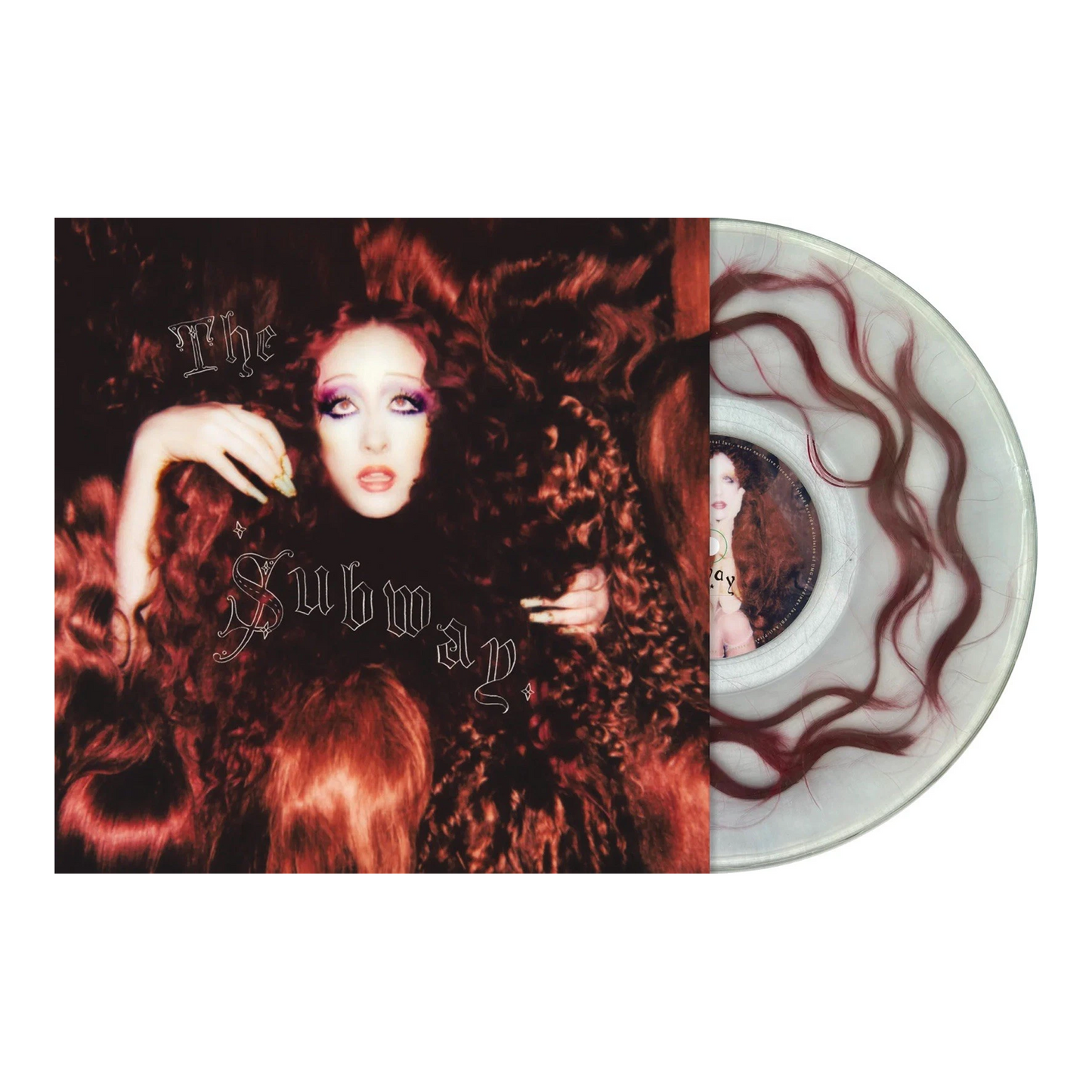 Chappell Roan - The Subway (Clear with Red Hair Filled Vinyl Single)