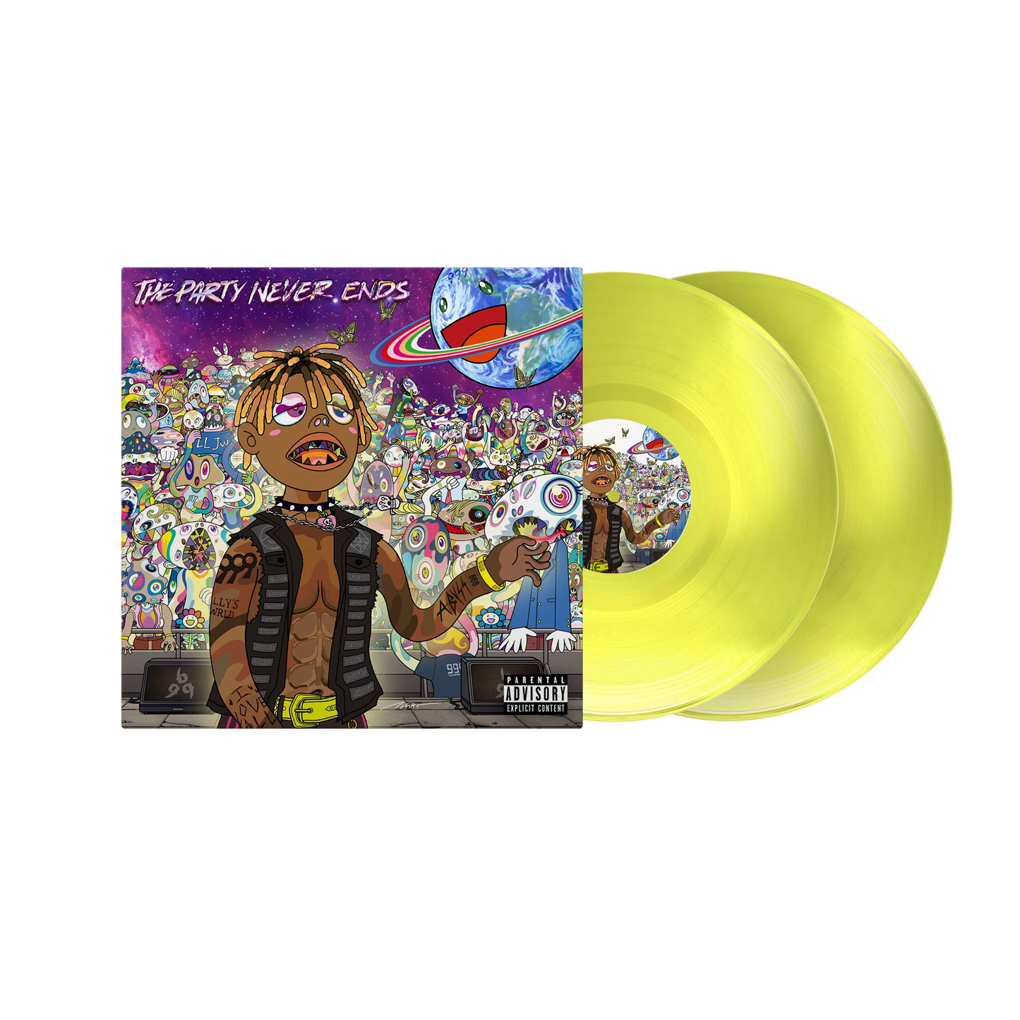 Juice WRLD - The Party Never Ends (Translucent Yellow 2LP Vinyl)