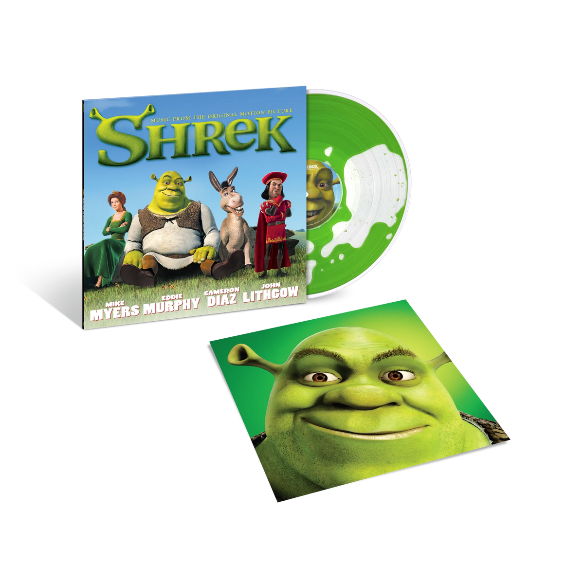 Shrek Soundtrack (25th Anniversary Green Swamp Juice Liquid-Filled Vinyl)