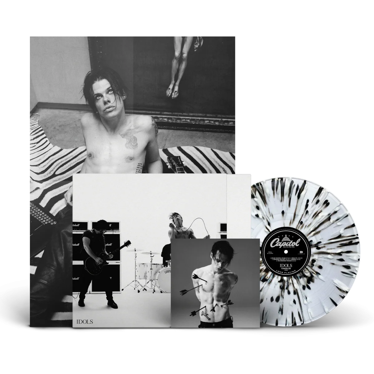 Yungblud - Idols (Splatter Deluxe Vinyl + Signed and Kissed A1 Poster)