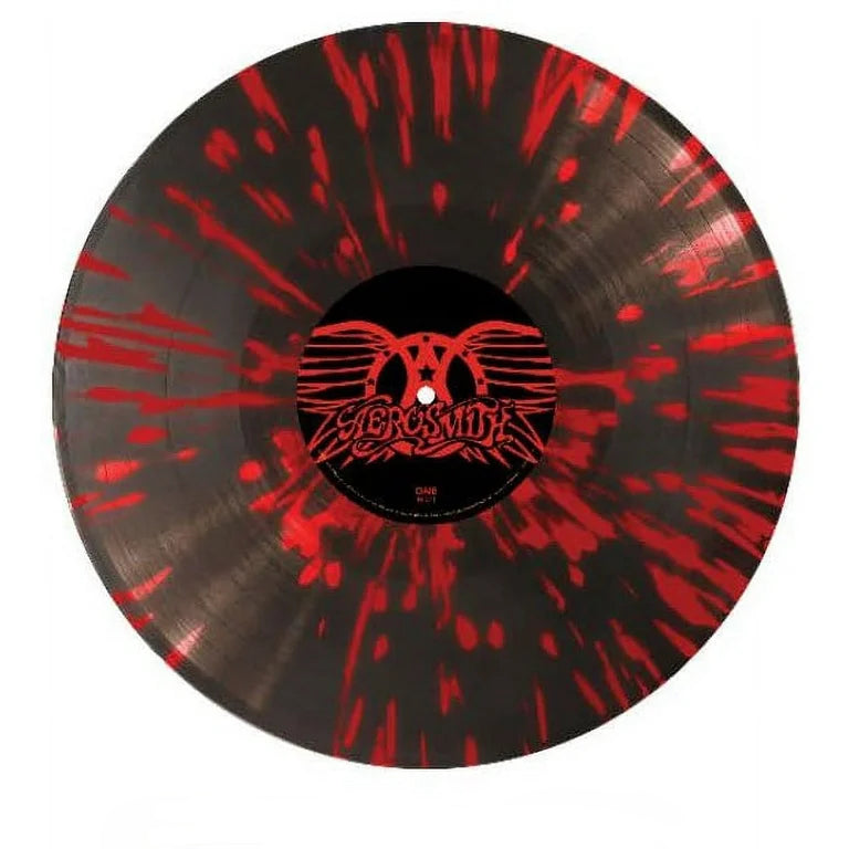 Aerosmith - Greatest Hits (Walmart Black Transparent with Red Splatter Vinyl)