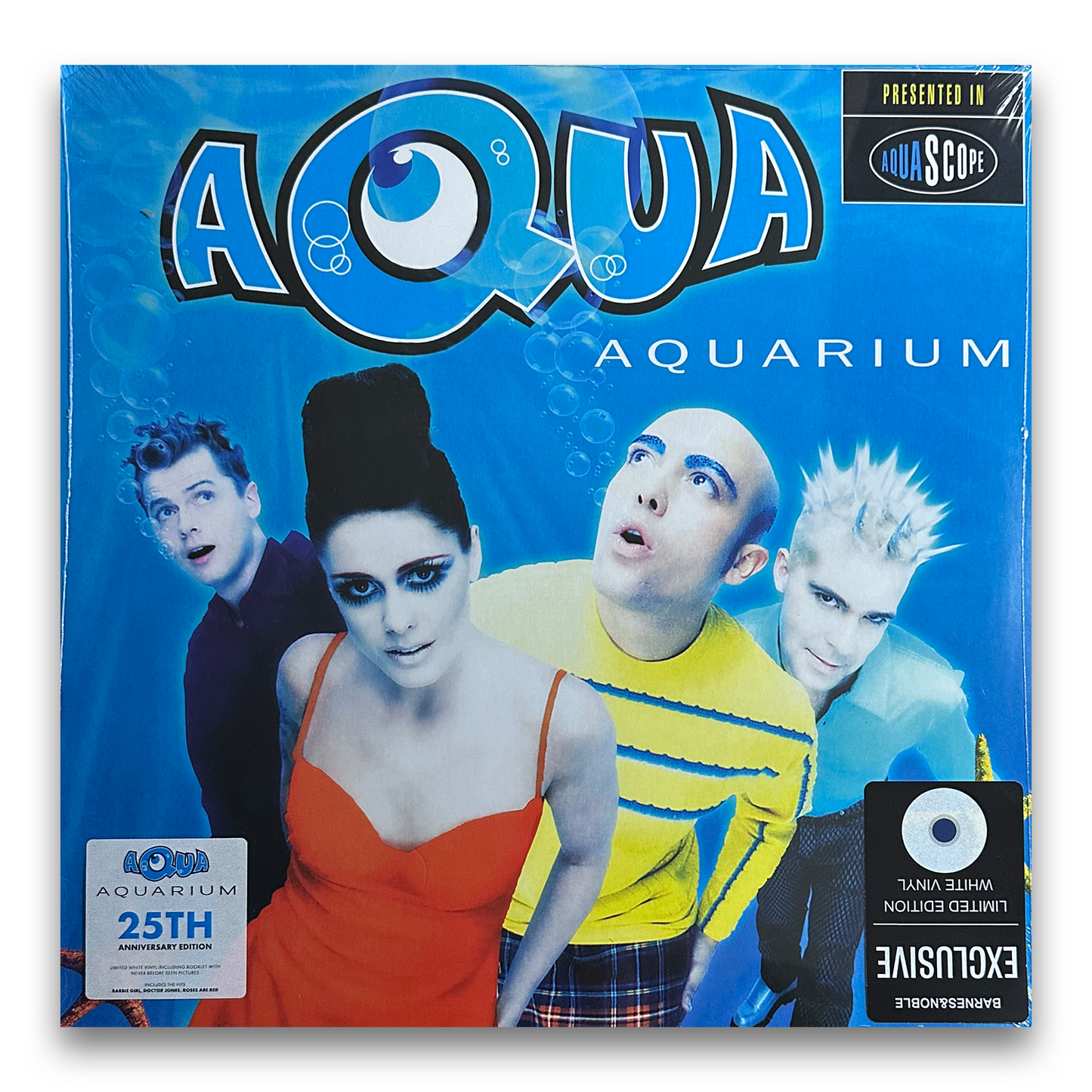 Aqua - Aquarium (25th Anniversary Barnes & Noble White Vinyl)