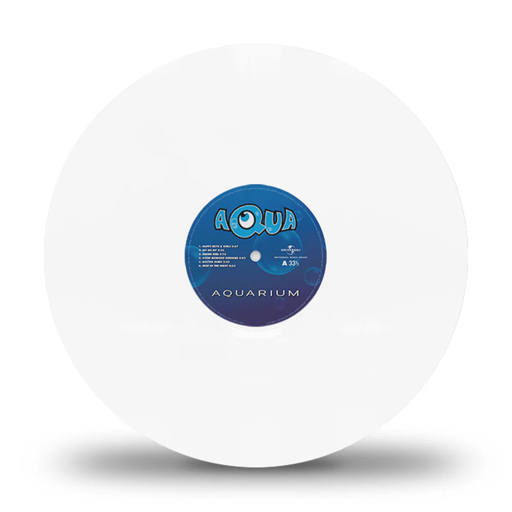 Aqua - Aquarium (25th Anniversary Barnes & Noble White Vinyl)
