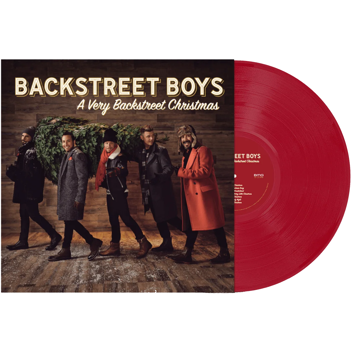 Backstreet Boys - A Very Backstreet Christmas (Cardinal Red Vinyl)