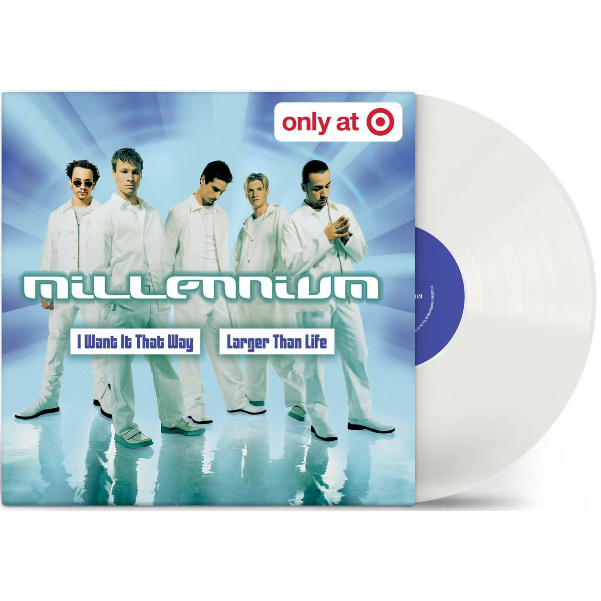 Backstreet Boys - I Want It That Way / Larger Than Life (4" Clear Tiny Vinyl)