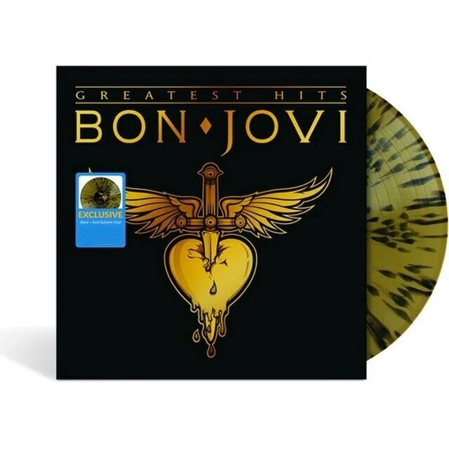 Bon Jovi - Greatest Hits (Walmart Black + Gold Splatter Vinyl)