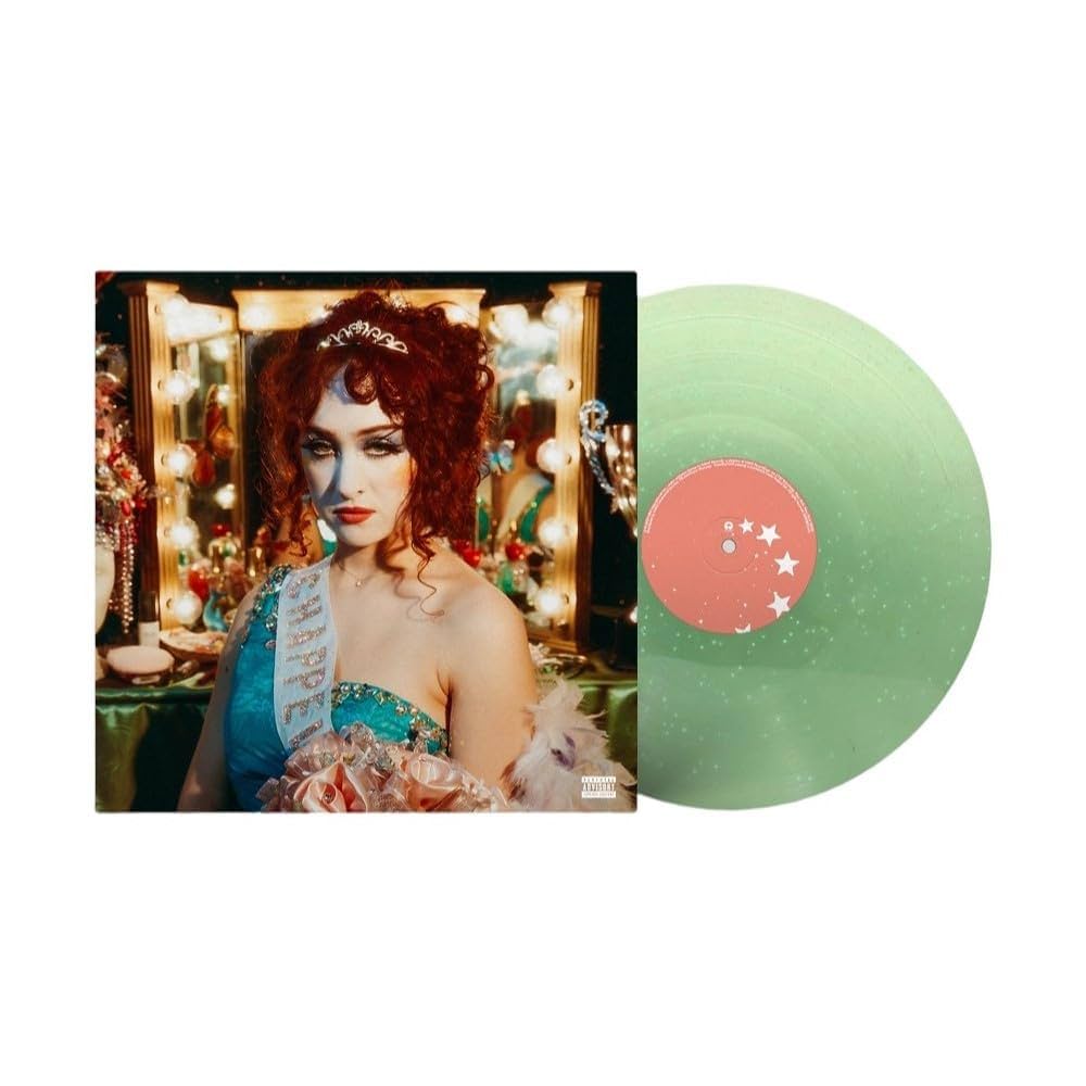 Chappell Roan - The Rise And Fall Of A Midwest Princess (1 Year Anniversary Urban Outfitters Coke Bottle Clear Glitter 2LP Vinyl)