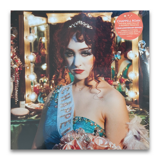Chappell Roan - The Rise And Fall Of A Midwest Princess (1 Year Anniversary Urban Outfitters Coke Bottle Clear Glitter 2LP Vinyl) - Vinyl Planet 2020