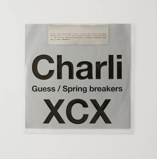 Charli XCX - Guess / Spring Breakers (Urban Outfitters 7" Black Vinyl)