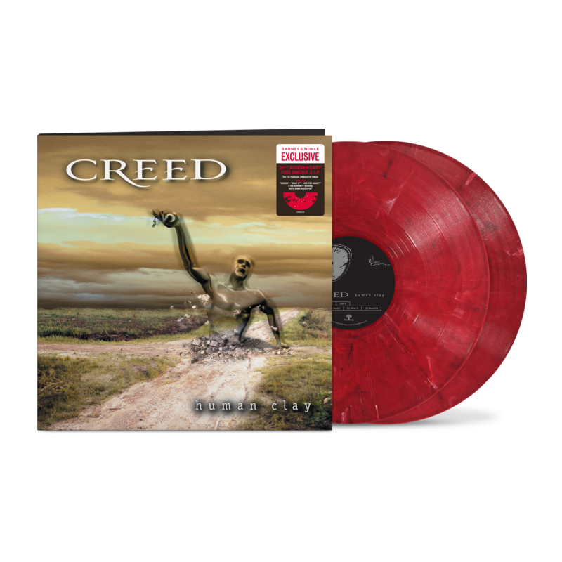 Creed - Human Clay (Barnes & Noble 25th Anniversary Red Smoke 2LP)