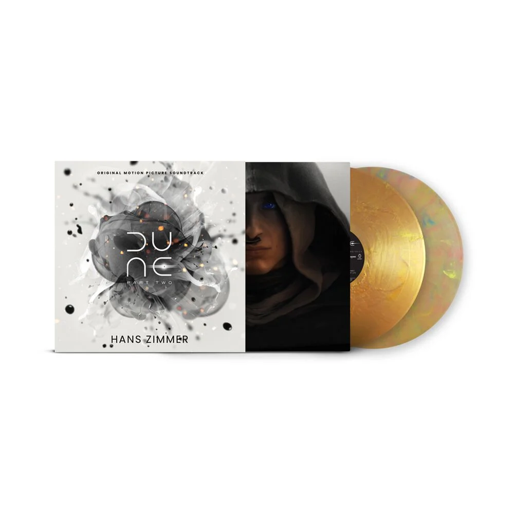 Hans Zimmer - Dune: Part Two Soundtrack (Yellow Green & Clear Merge, Gold Clear & Red Merge 2LP Vinyl)
