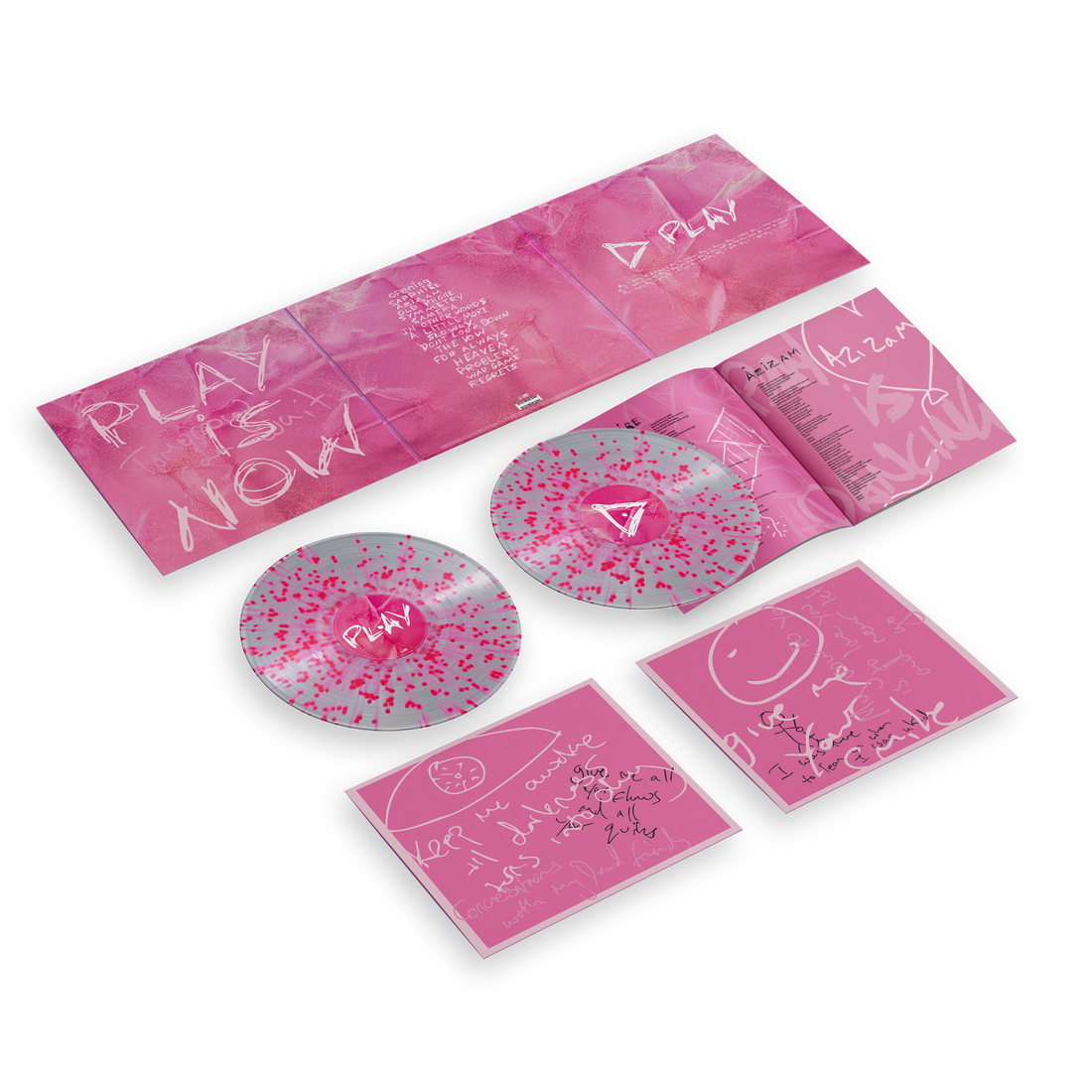 Ed Sheeran - Play (Deluxe Clear & Pink Splatter 2LP Vinyl + 3 Bonus Tracks)
