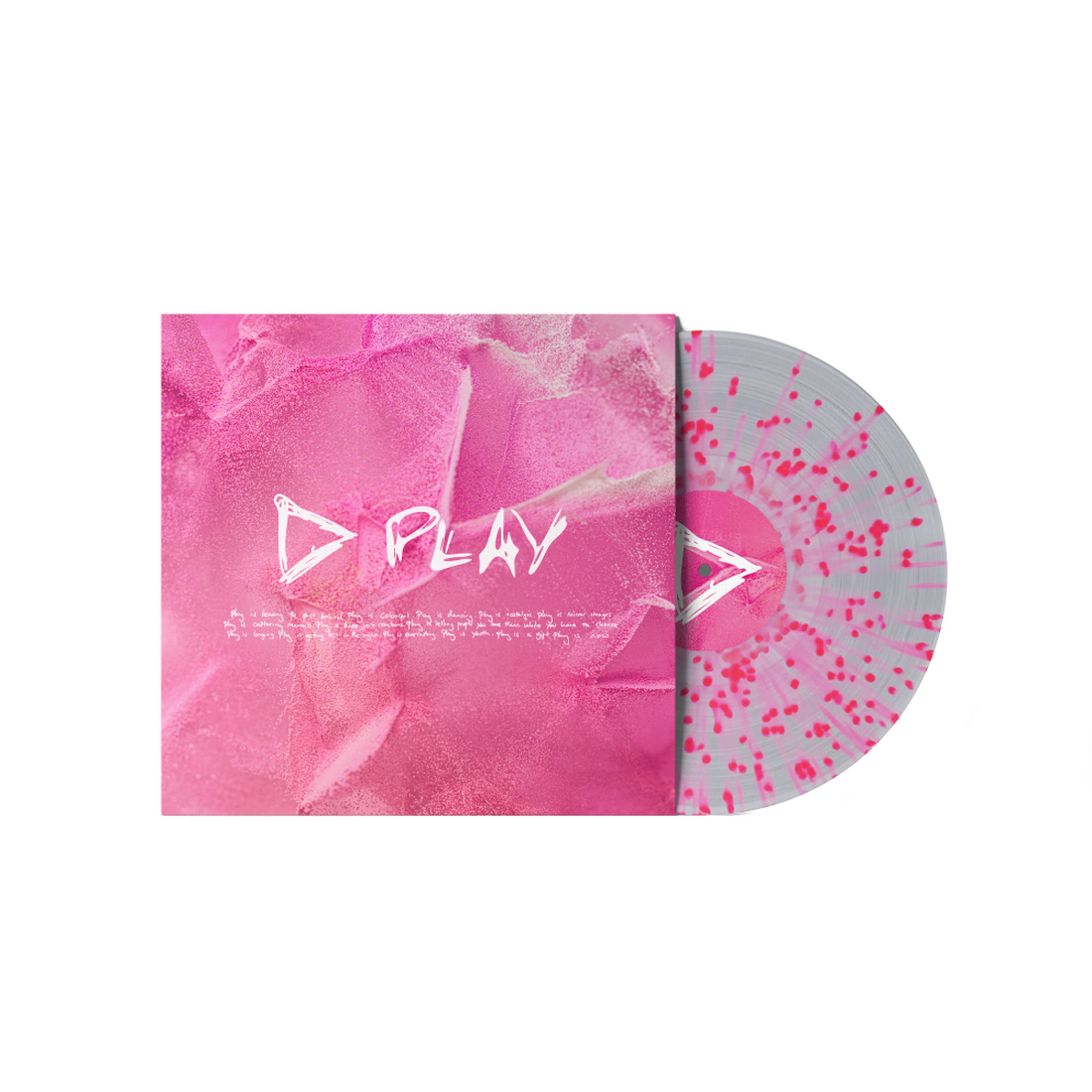Ed Sheeran - Play (Deluxe Clear & Pink Splatter 2LP Vinyl + 3 Bonus Tracks)