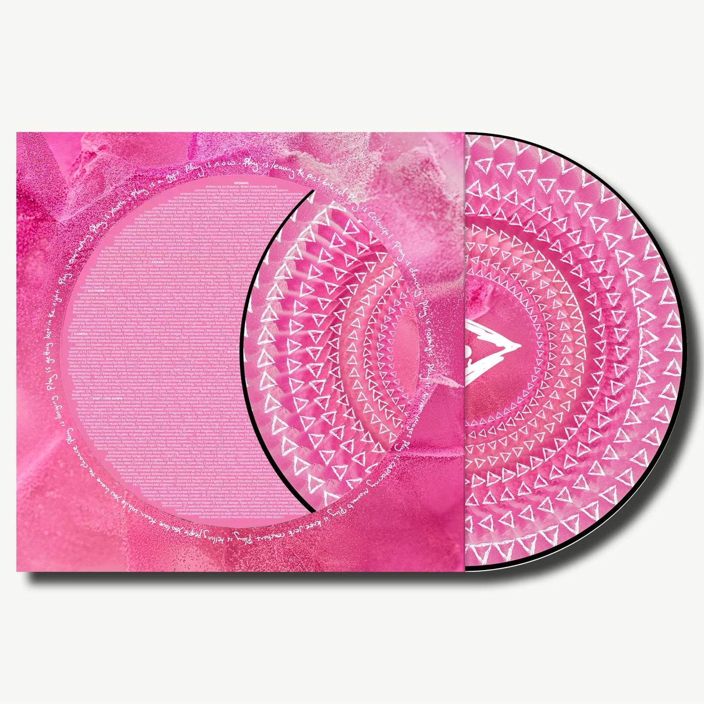 Ed Sheeran - Play (Numbered Zoetrope Vinyl)