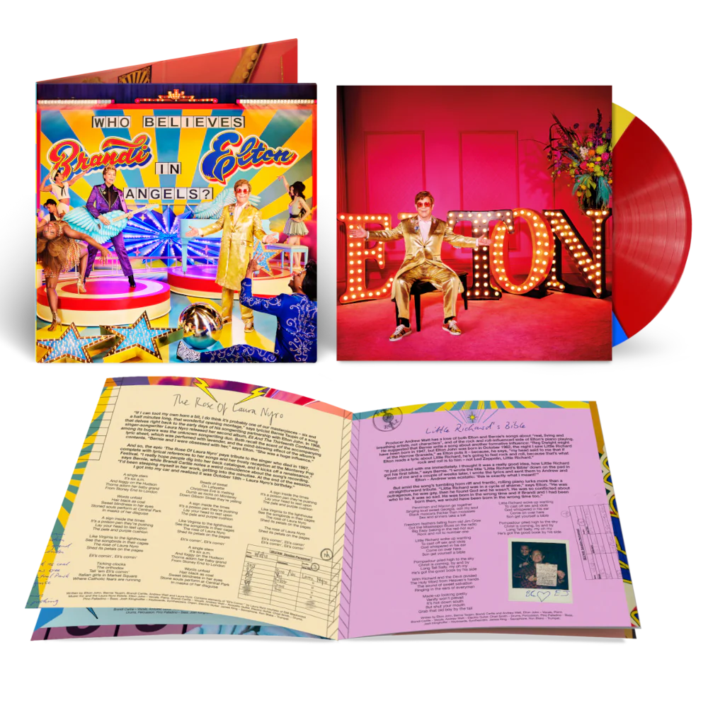 Elton John - Who Believes In Angels? (Tri Colour Vinyl)