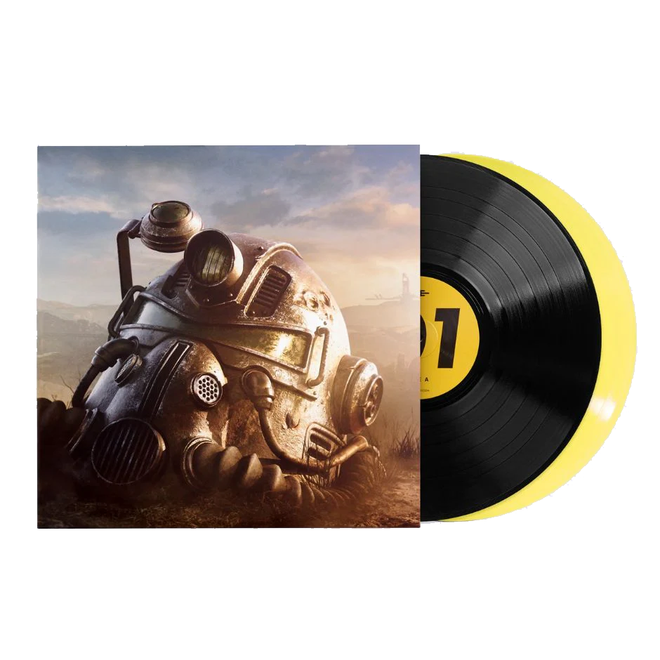 Fallout 76 (Anniversary Soundtrack Black and Translucent Yellow 2LP Vinyl)