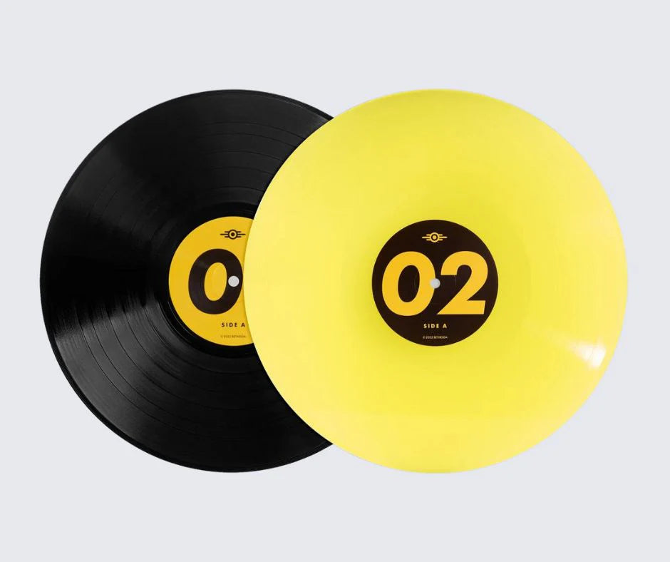 Fallout 76 (Anniversary Soundtrack Black and Translucent Yellow 2LP Vinyl)