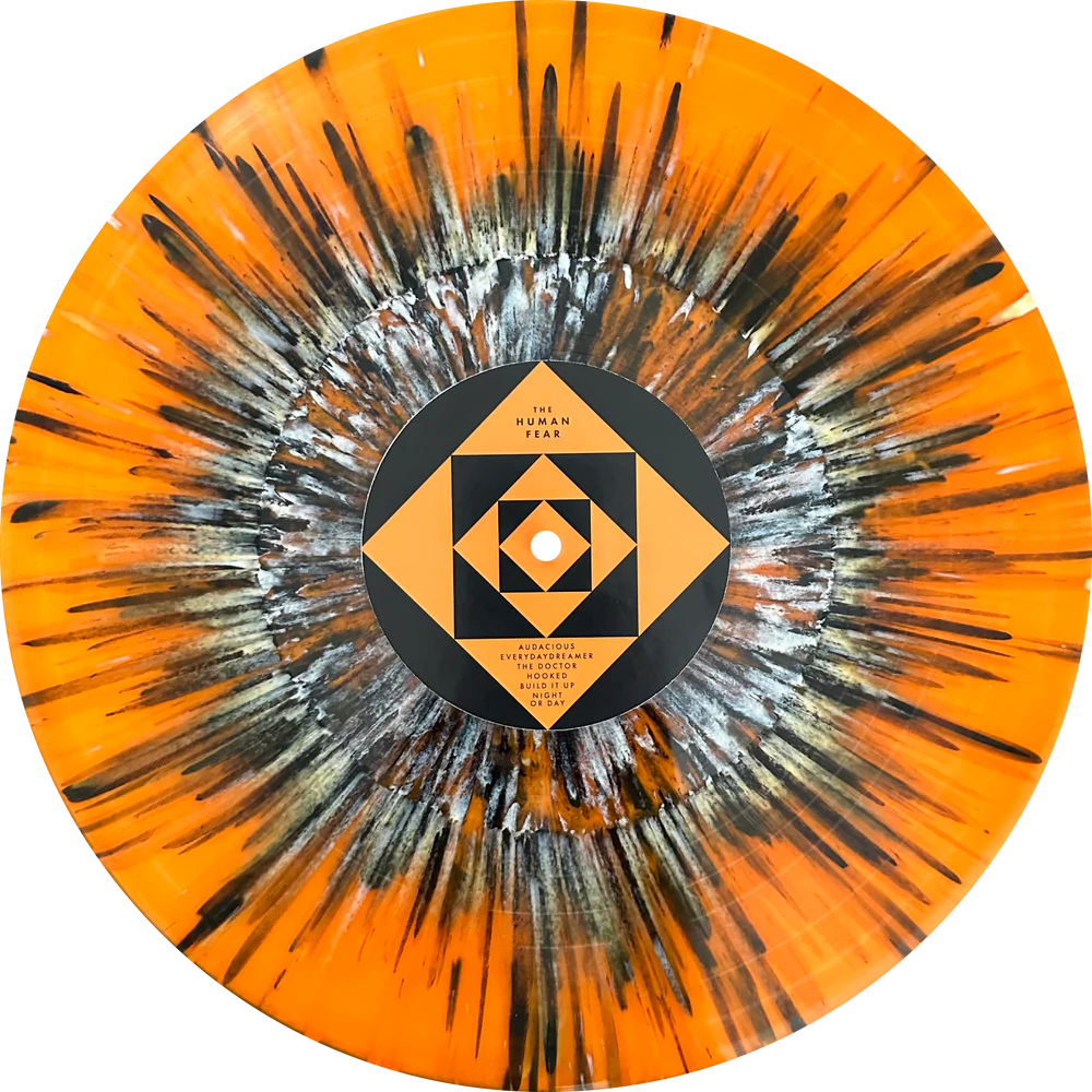 Franz Ferdinand - The Human Fear (Numbered Orange Transparent w/ Black & White Splatter) - Vinyl Planet 2020