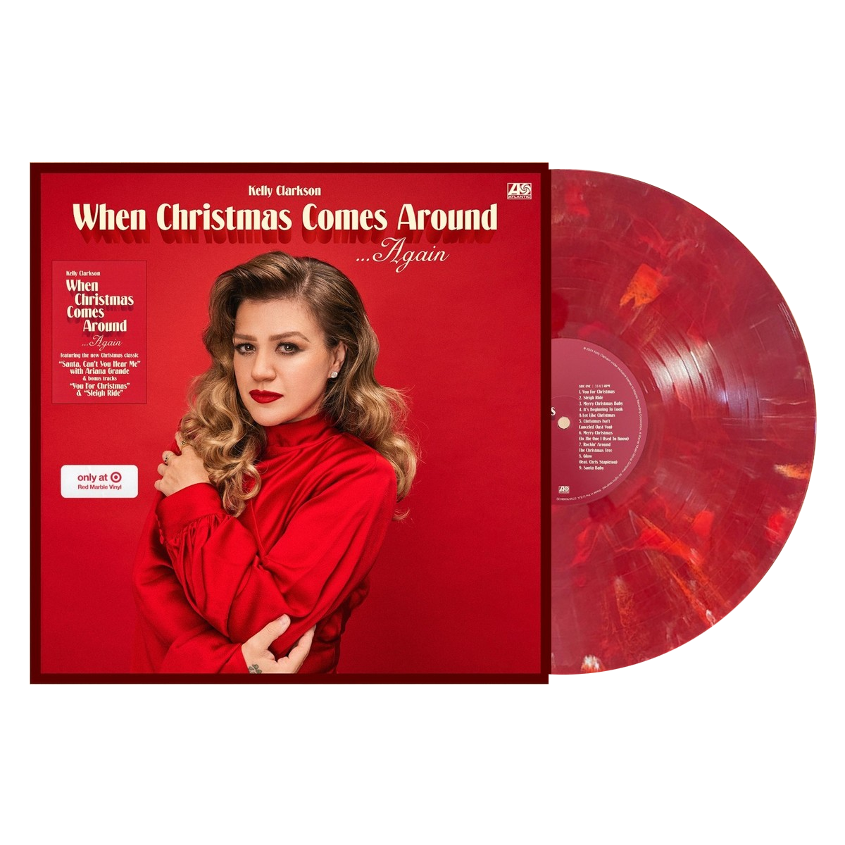 Kelly Clarkson - When Christmas Comes Around ... Again (Target Red Marble Vinyl)
