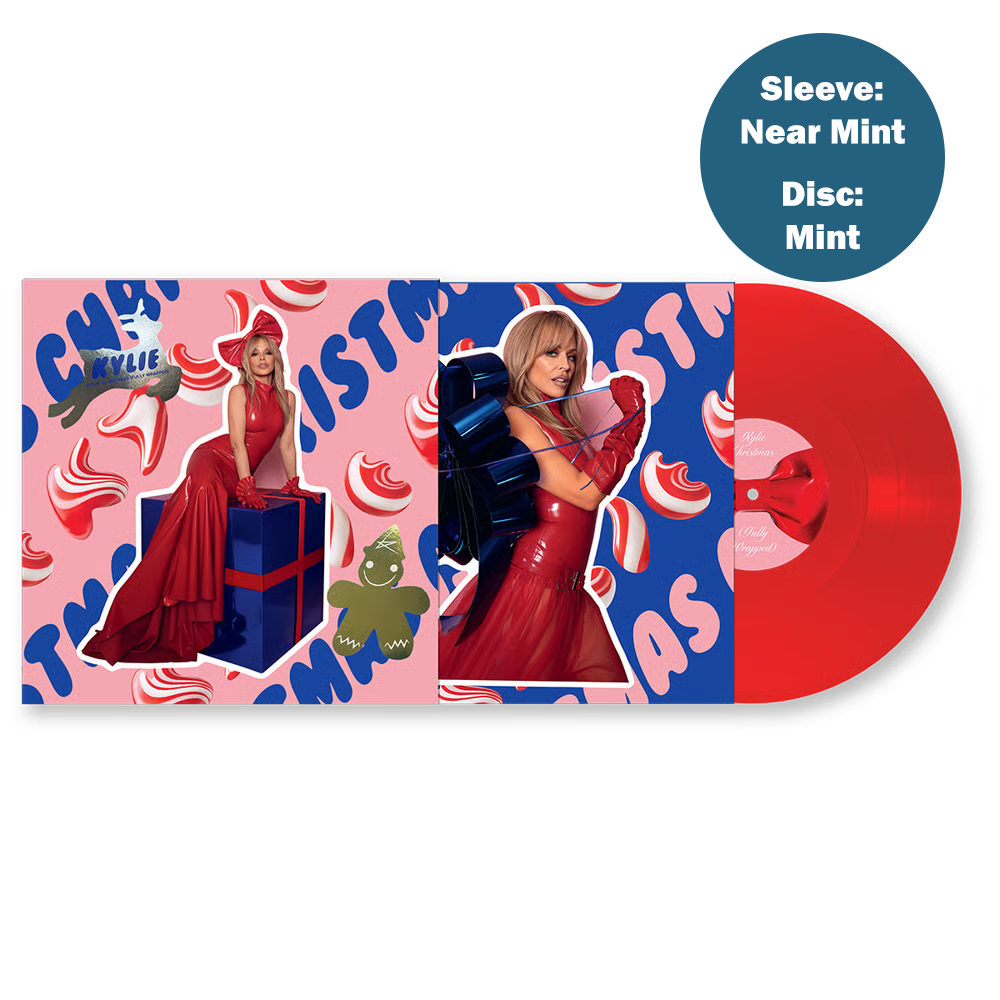 Kylie Minogue - Kylie Christmas (Fully Wrapped) (Transparent Red Vinyl) (Sleeve: Near Mint)