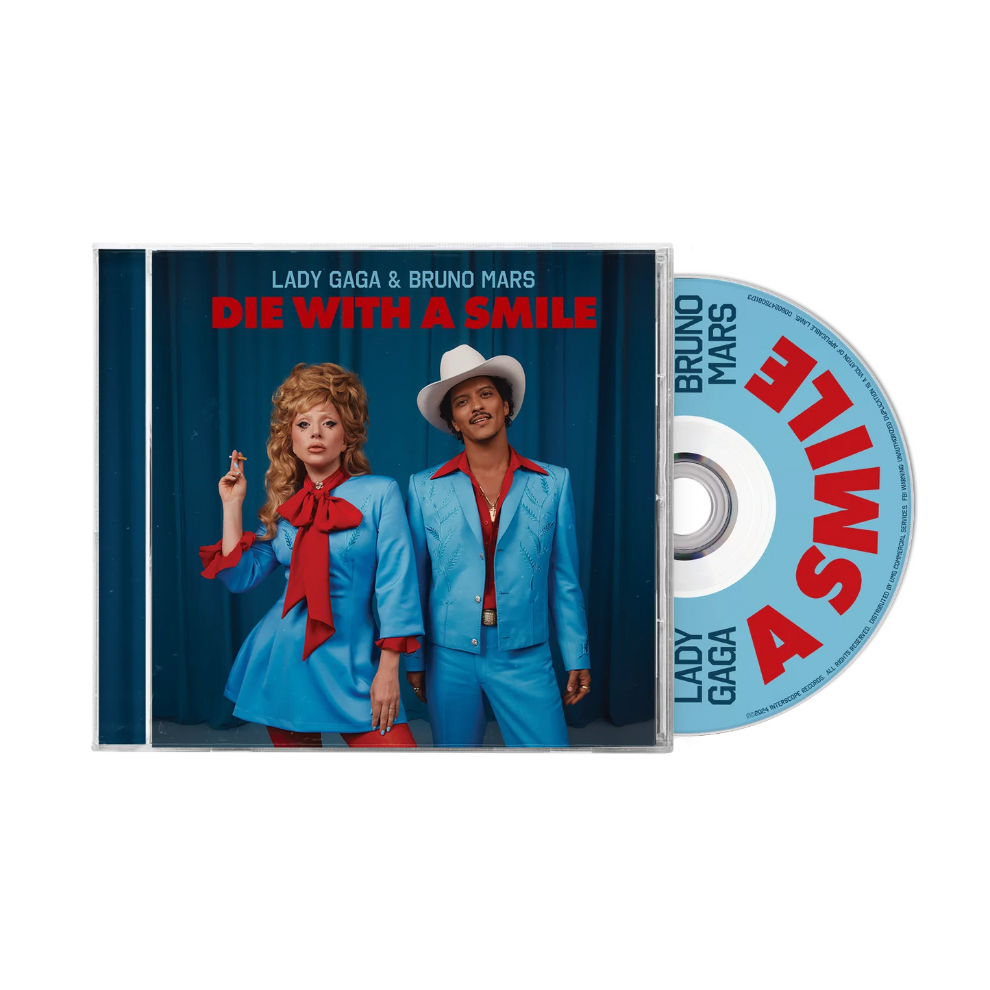 Lady Gaga and Bruno Mars - Die With A Smile (CD Single)