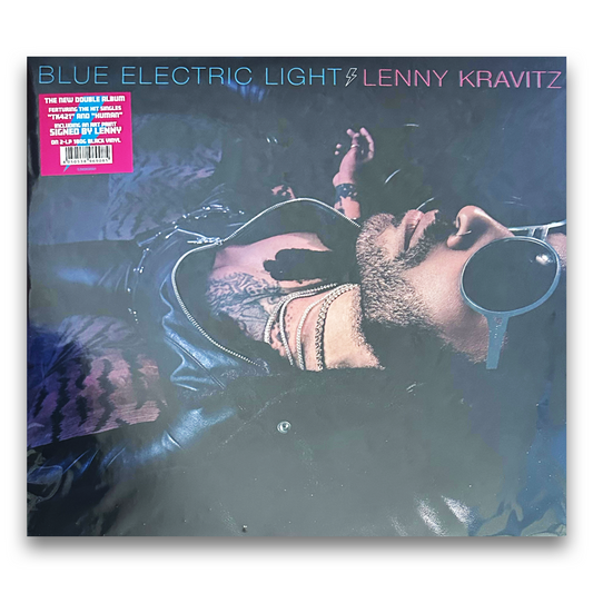 Lenny Kravitz - Blue Electric Light (Black 2LP Vinyl + Signed Art Print) - Vinyl Planet 2020