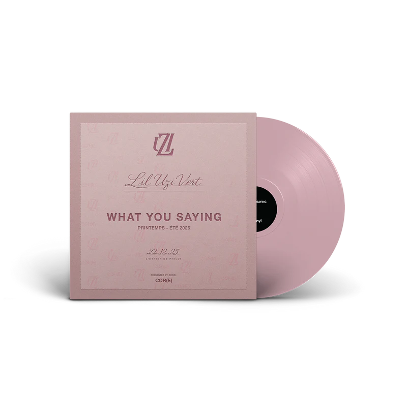 Lil Uzi Vert - What You Saying / Regular (4" Pink Tiny Vinyl)