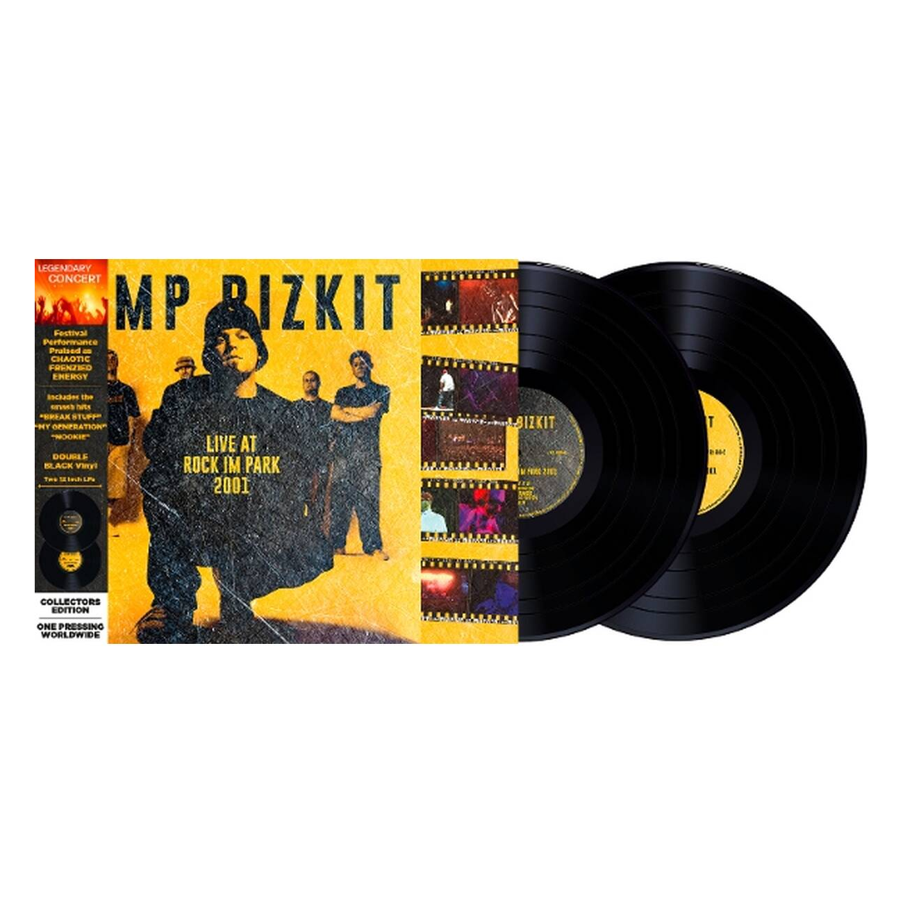 Limp Bizkit - Live At Rock Im Park 2001 (Black 2LP Vinyl)