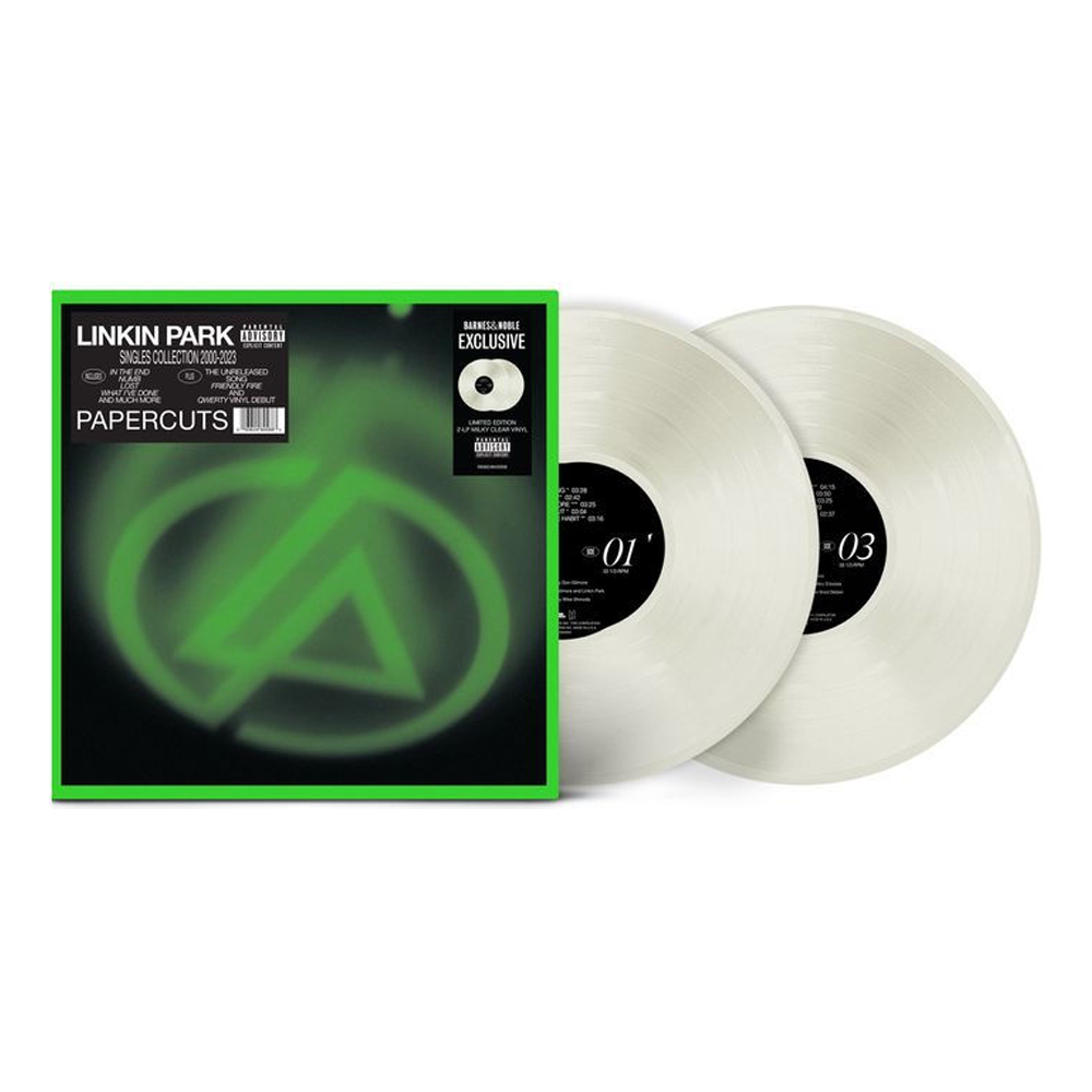 Linkin Park - Papercuts (Barnes & Noble Milky Clear 2LP Vinyl)