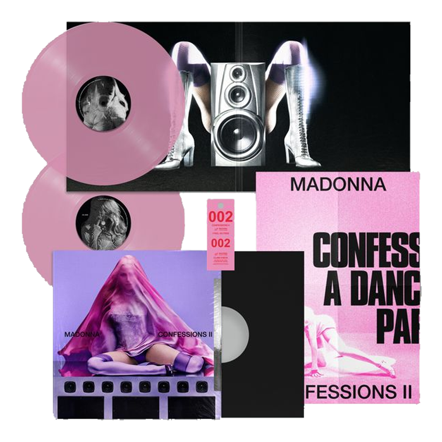 Madonna - Confessions II (Deluxe Pink Translucent 2LP Vinyl + Poster)