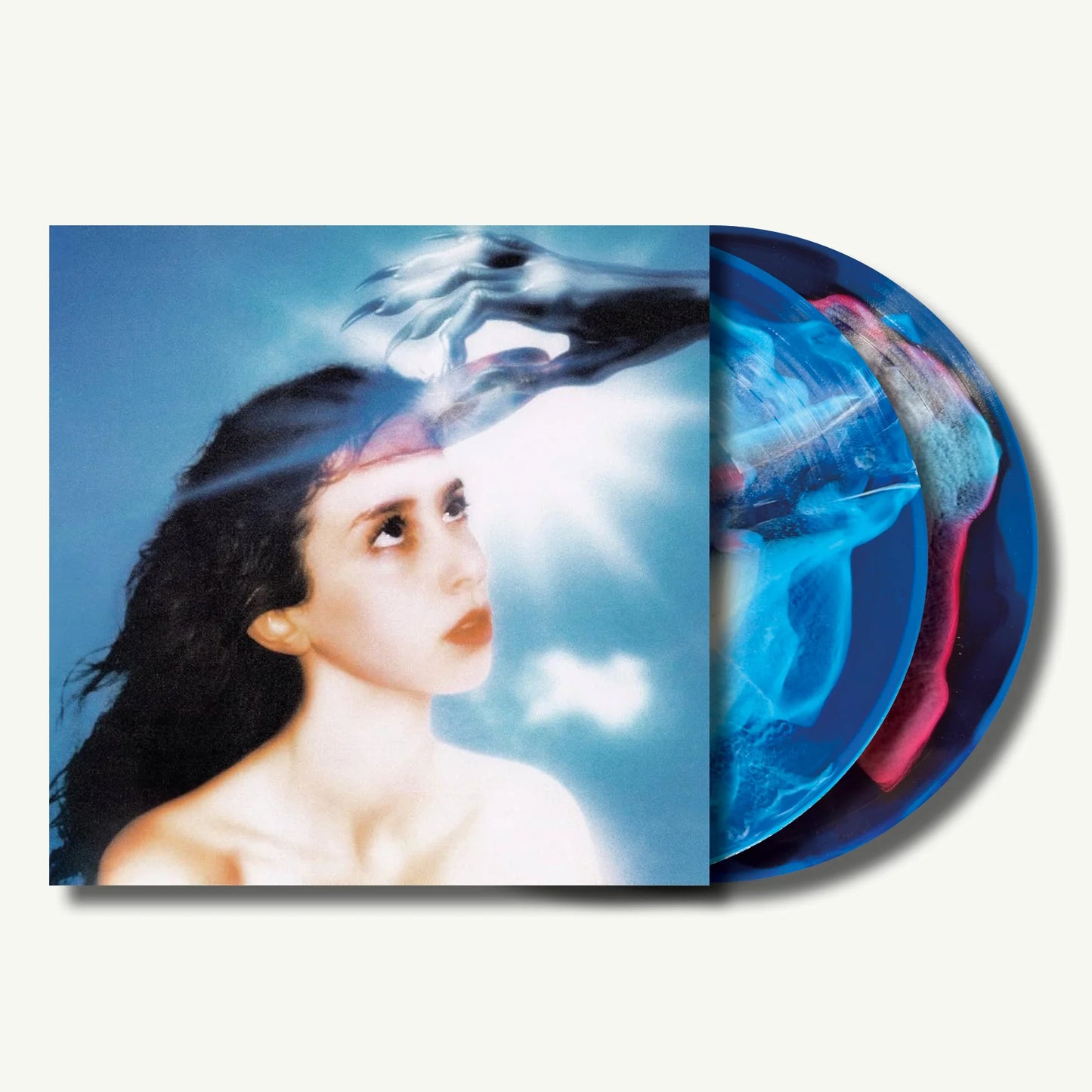 Magdalena Bay - Imaginal Disk (Numbered White, Pink & Blue Translucent Aurora Split 2LP Vinyl)