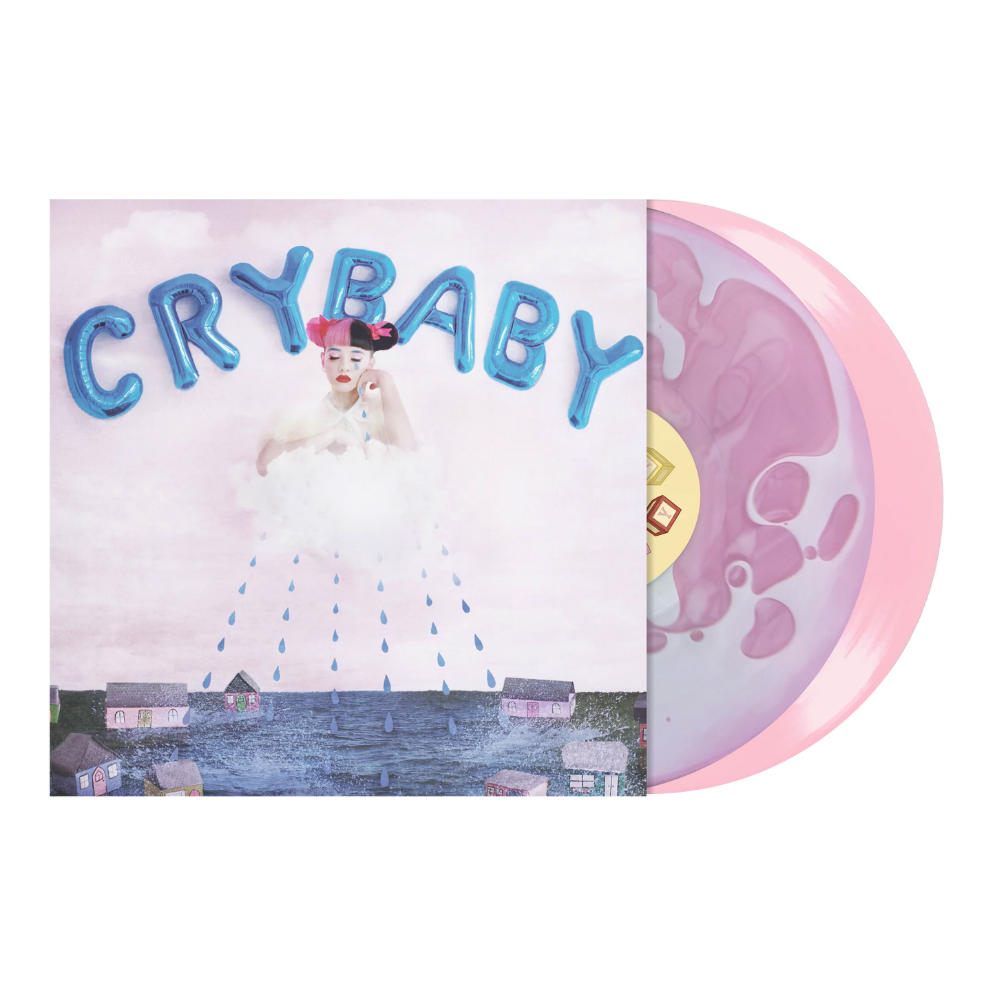 Melanie Martinez - Cry Baby (Pink Liquid Filled (Spilled Milk) & Pastel Pink 2LP Vinyl + 3 Bonus Tracks)