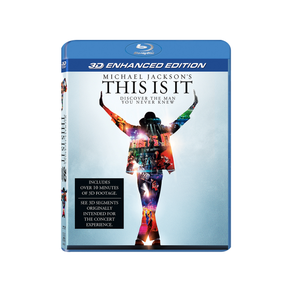 Michael Jackson - This Is It (Numbered 10th Anniversary Box Blue 4LP Vinyl + 3D Blu-Ray)