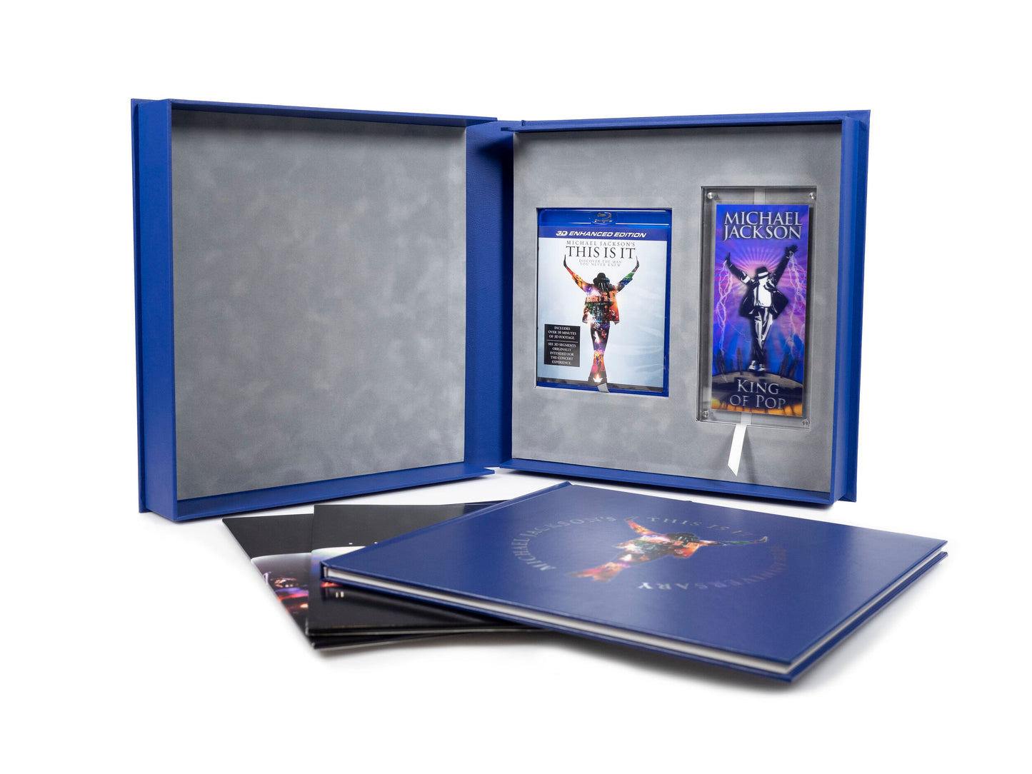 Michael Jackson - This Is It (Numbered 10th Anniversary Box Blue 4LP Vinyl + 3D Blu-Ray)
