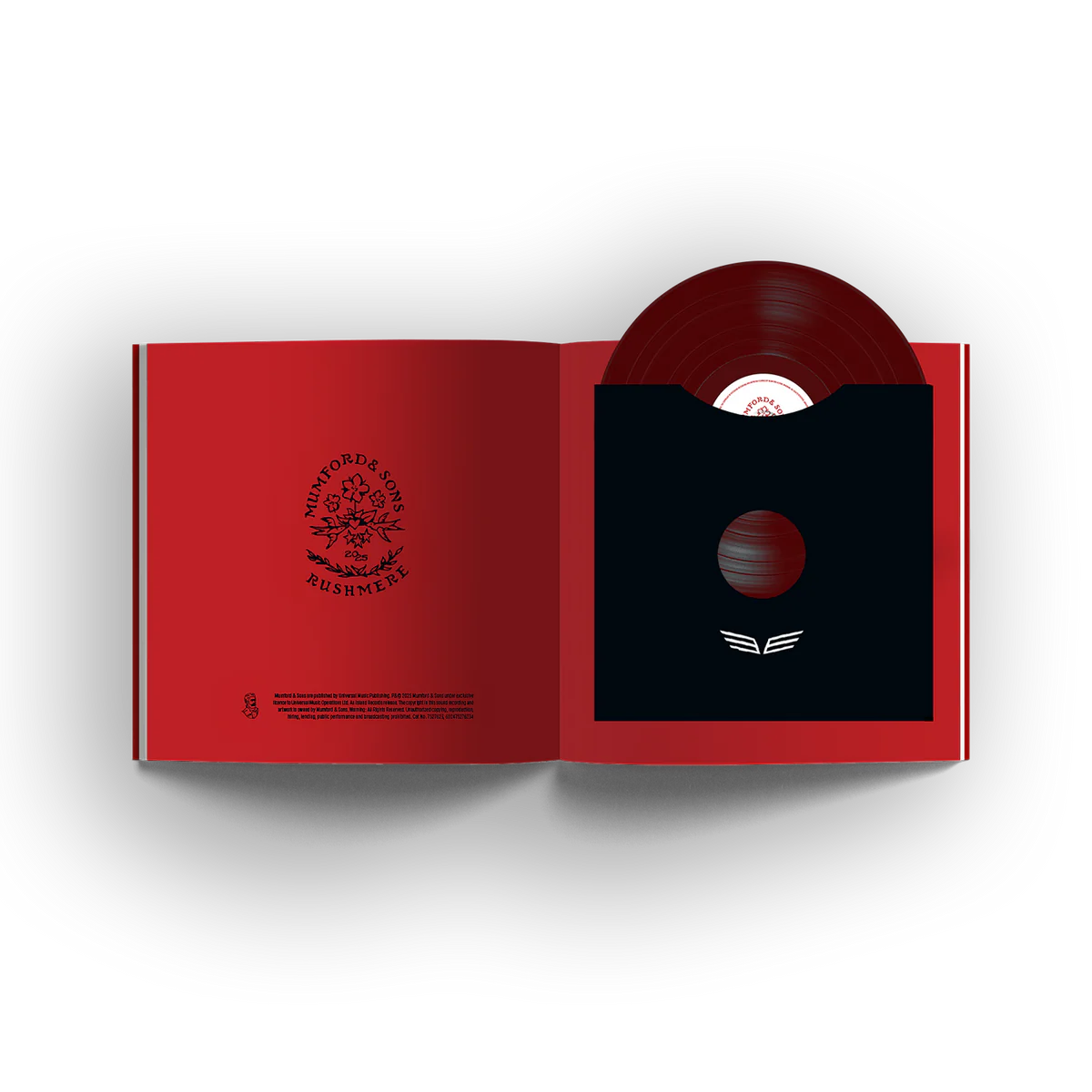 Mumford & Sons - Rushmere (Almost Places Recycled Red Vinyl Deluxe LP)