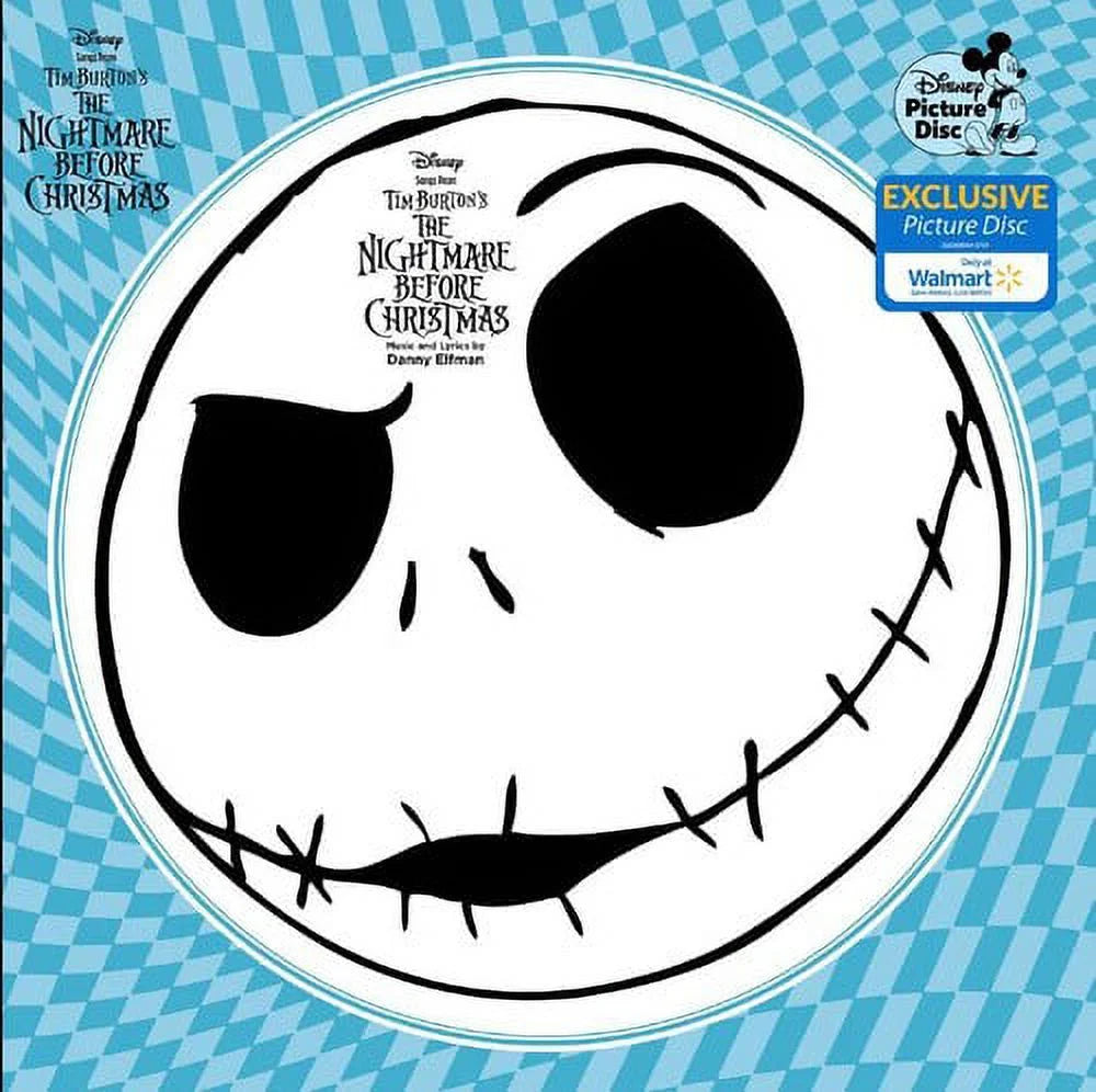 Tim Burton's The Nightmare Before Christmas Soundtrack (Walmart Picture Disc)