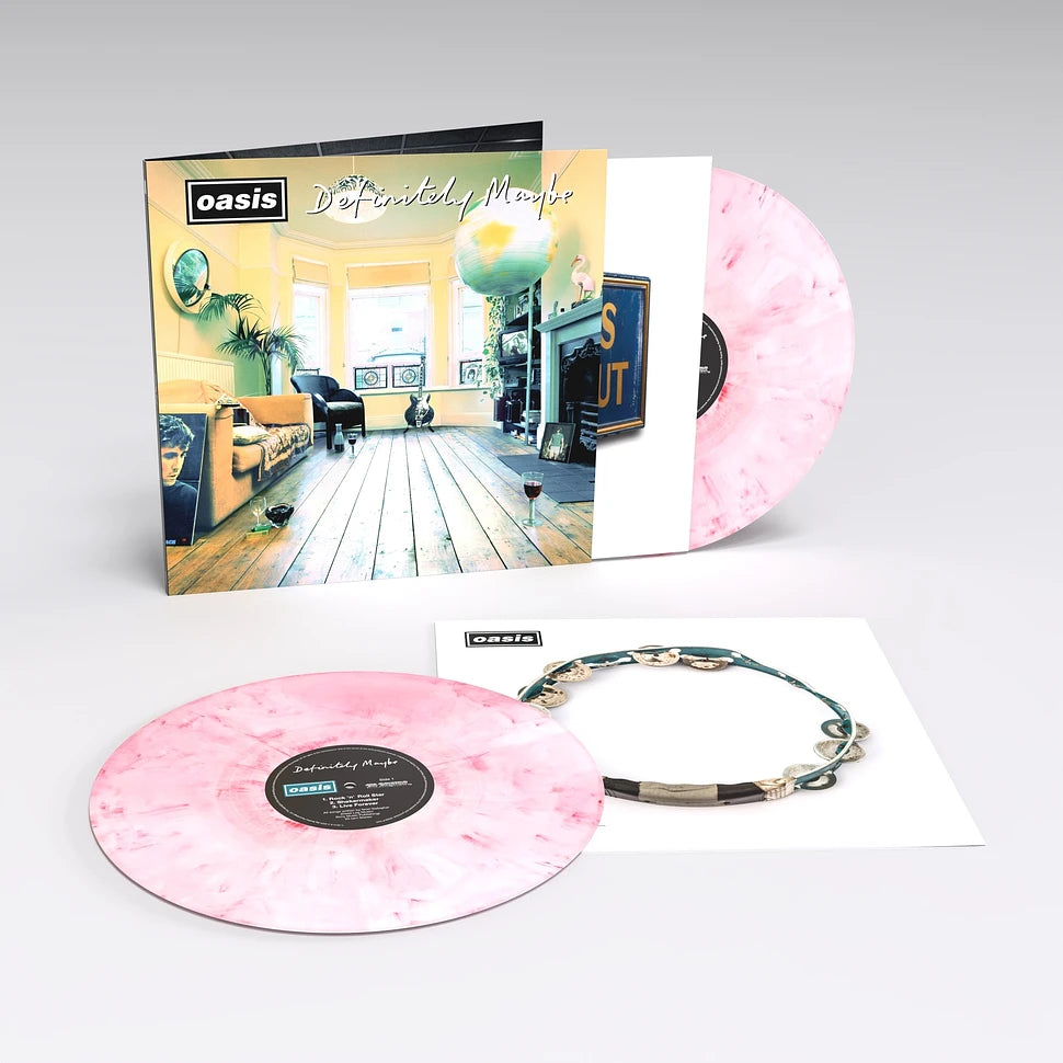 Oasis - Definitely Maybe (30th Anniversary Strawberries & Cream 2LP Vinyl)