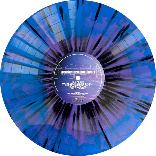 Oasis - Standing On The Shoulder Of Giants (25th Anniversary Numbered Blue & Purple Color-In-Color with Black Splatter Vinyl)