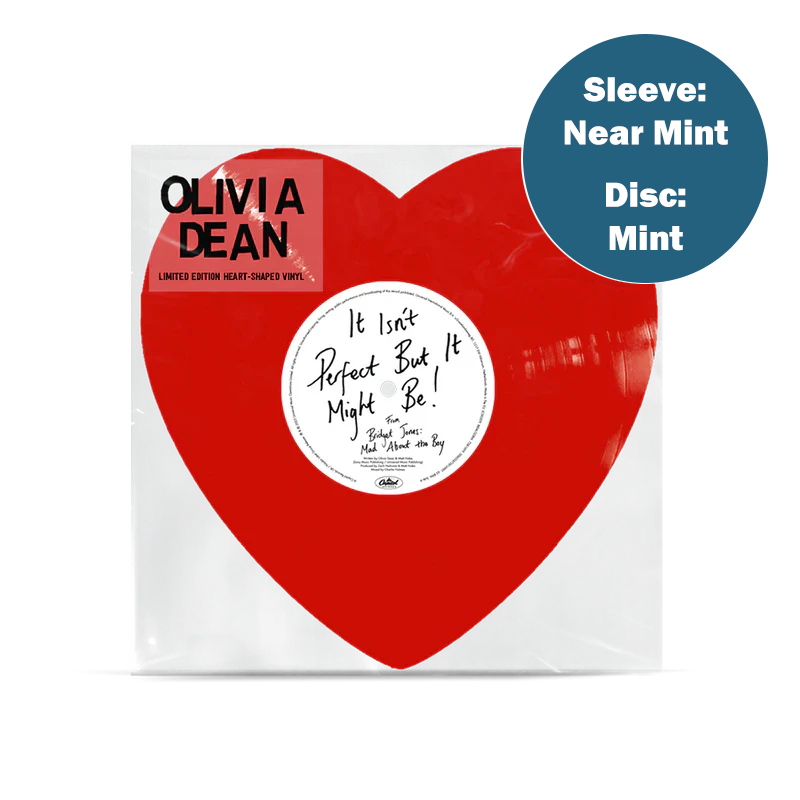 Olivia Dean - It Isn't Perfect But It Might Be! (10" Red Heart Shaped Vinyl)
