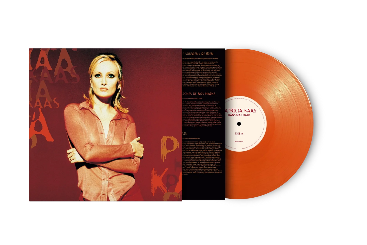 Patricia Kaas - Dans Ma Chair (Numbered Orange Vinyl)