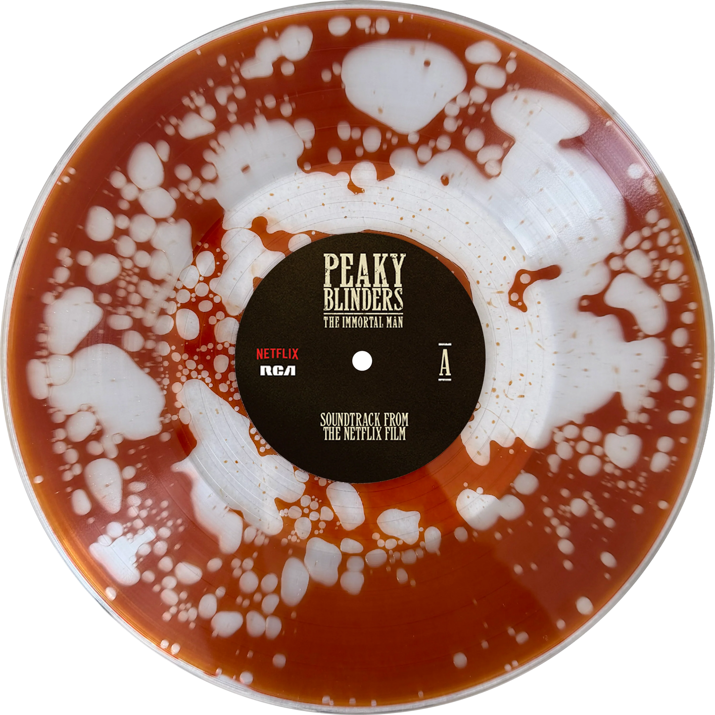 Peaky Blinders - The Immortal Man Soundtrack (Clear with Brown Liquid Whisky Filled & Brow and Black Marble 2LP Vinyl)
