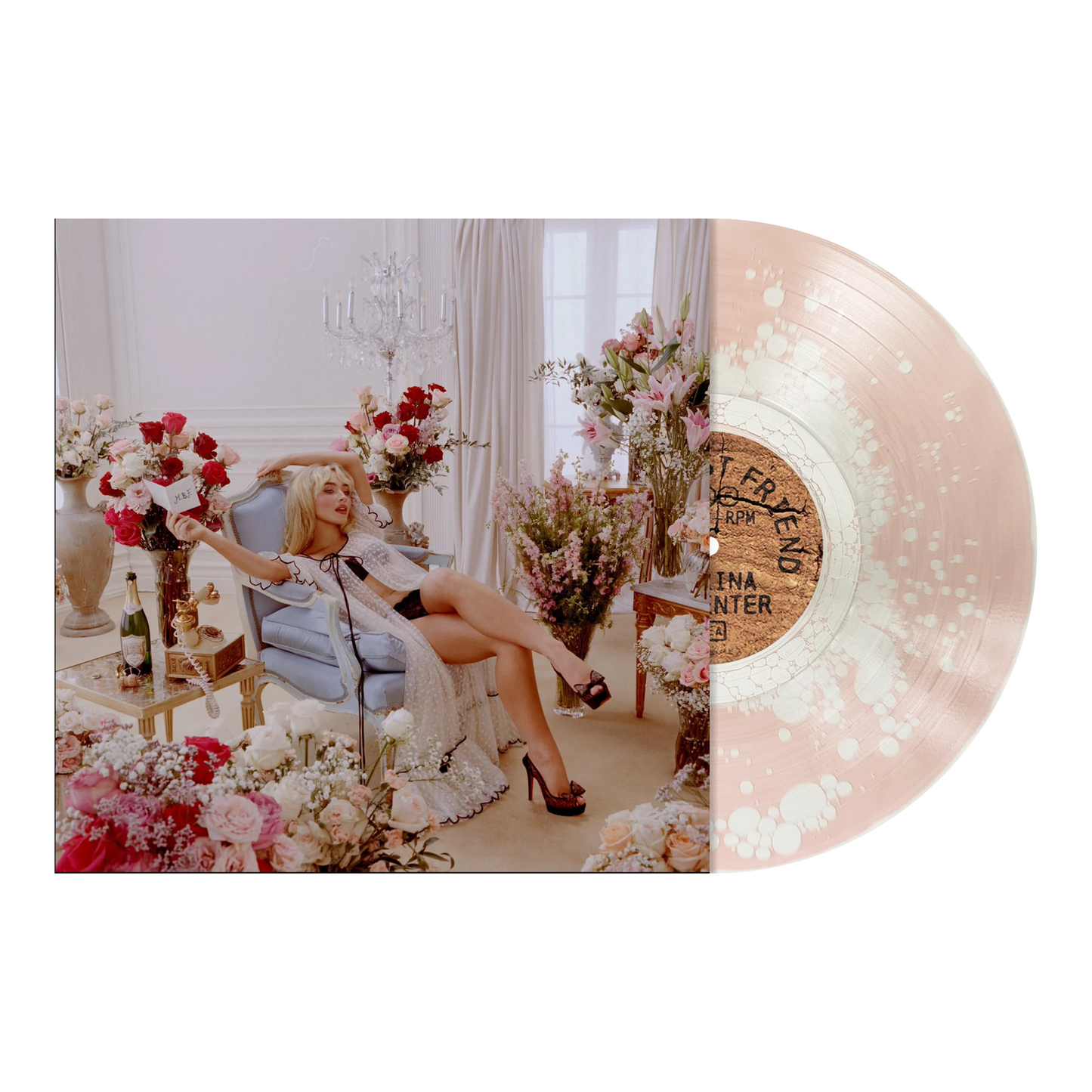 Sabrina Carpenter - Man's Best Friend (Carbonated Pink Champagne Filled Vinyl)