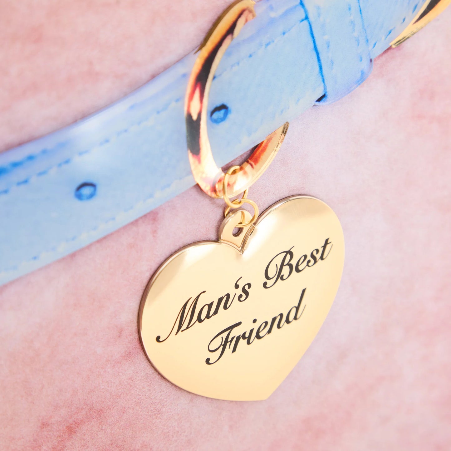 Sabrina Carpenter - Man's Best Friend (Iridescent Blue Vinyl + Faux Fur Detail and Dog Collar Medallion + Poster)
