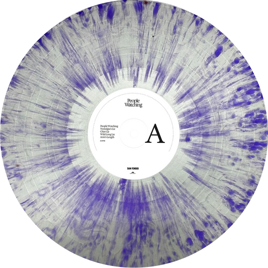 Sam Fender - People Watching (Numbered Silver with Purple Splatter Vinyl)