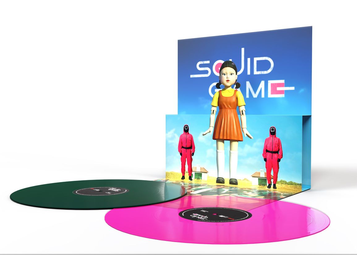Squid Game - Soundtrack From The Netflix Series (Numbered Pop-Up Green & Pink 2LP Vinyl)