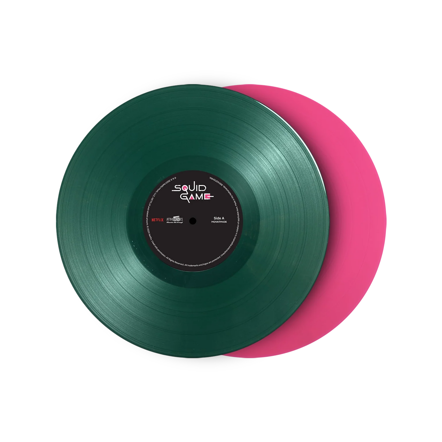 Squid Game - Soundtrack From The Netflix Series (Numbered Pop-Up Green & Pink 2LP Vinyl)