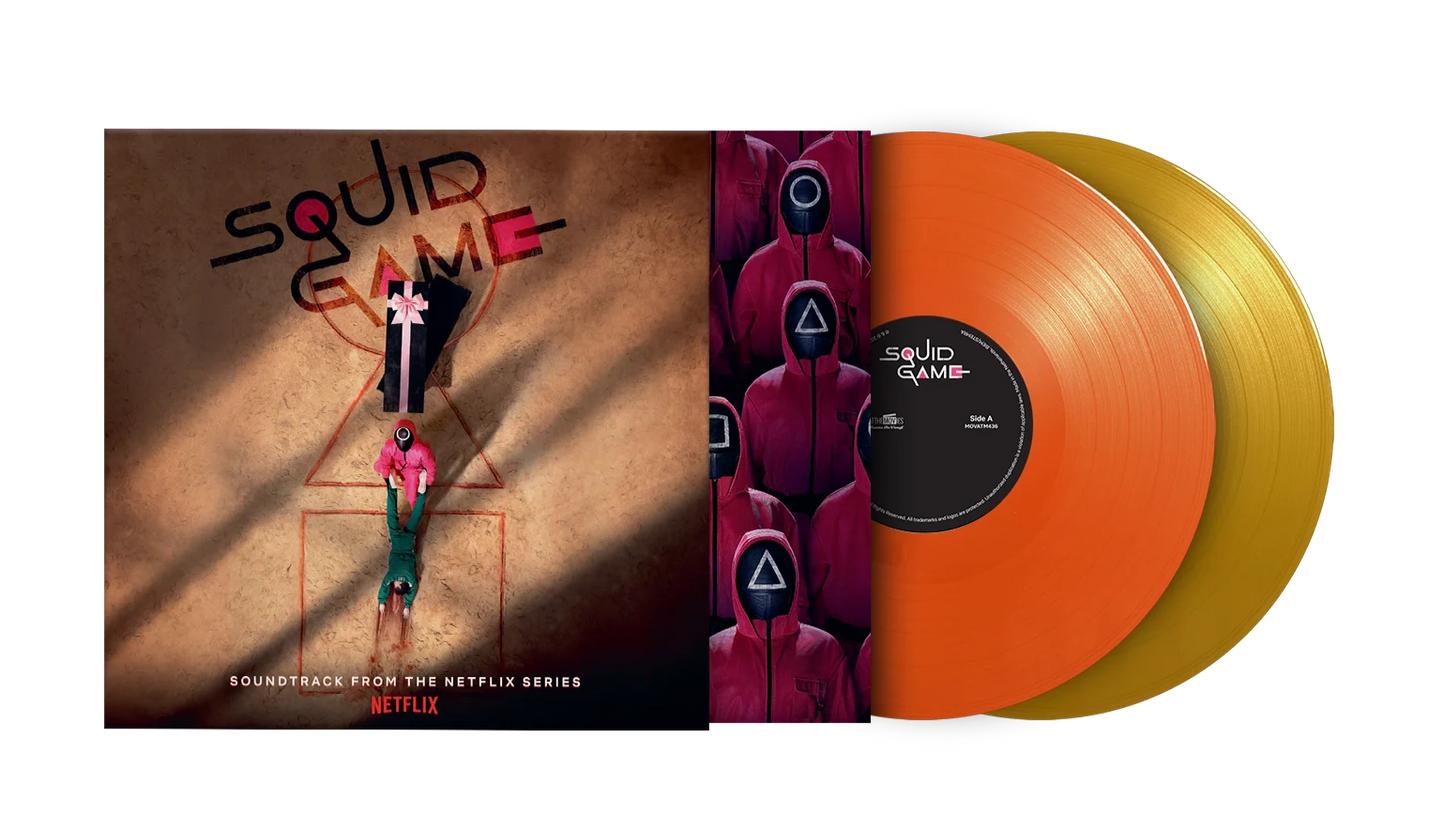 Squid Game - Soundtrack From The Netflix Series (Numbered Pop-Up Orange & Yellow 2LP Vinyl)