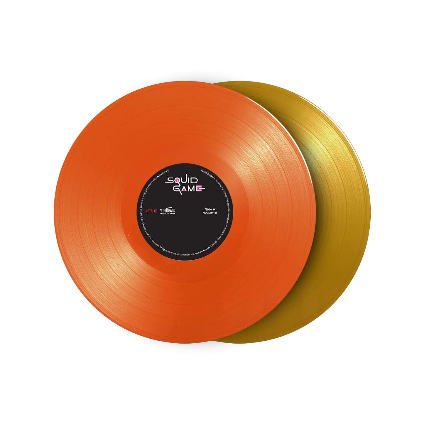 Squid Game - Soundtrack From The Netflix Series (Numbered Pop-Up Orange & Yellow 2LP Vinyl)