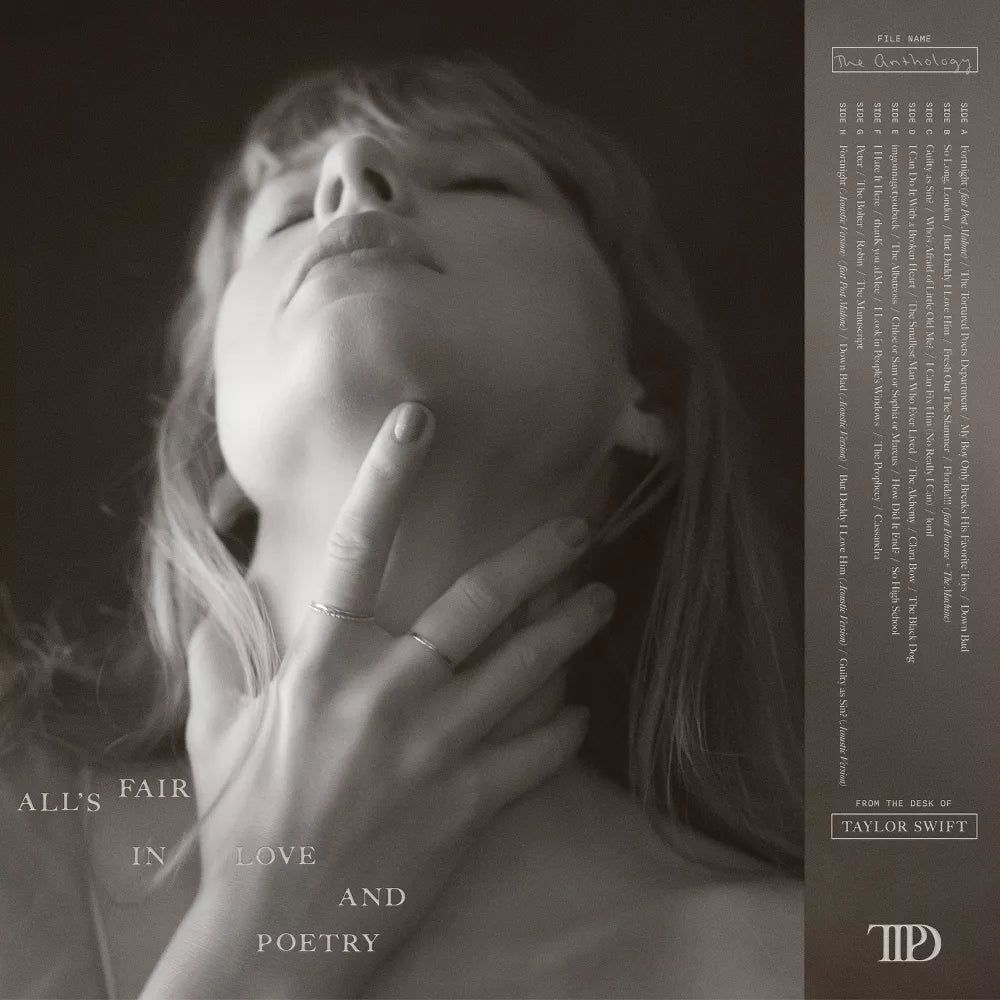Taylor Swift - The Tortured Poets Department: The Anthology (Target Edition in Clear, Gold, Dark Grey & Grey Marbled 4LP)